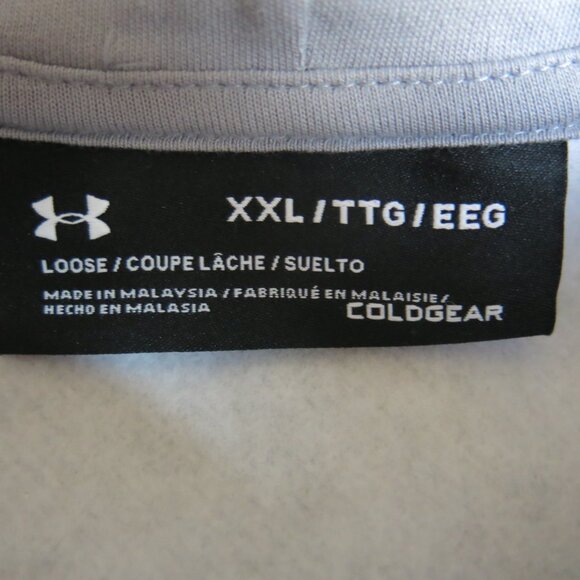 Under Armour Men's Freedom Loose Cold Gear Hood Sweatwear Size XXL - Picture 10 of 12